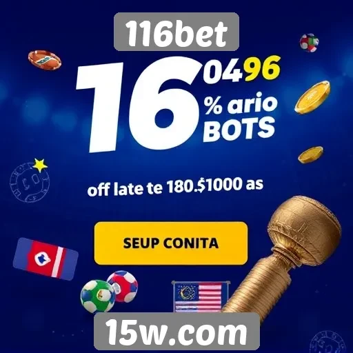 Ofertas promocionais disponíveis no site 116bet