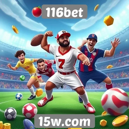Variedade de jogos disponíveis na 116bet